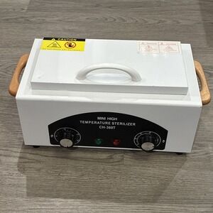 Electric High Temperature Dry Heat Disinfection Box Sterilizer Manicure Salon